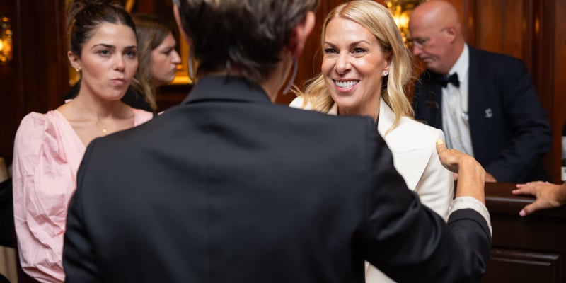 Revenue Room members connecting at Salon event