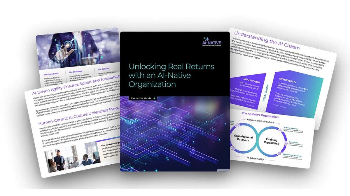 Be the leader who finally bridges what's possible with AI to what's reliable.