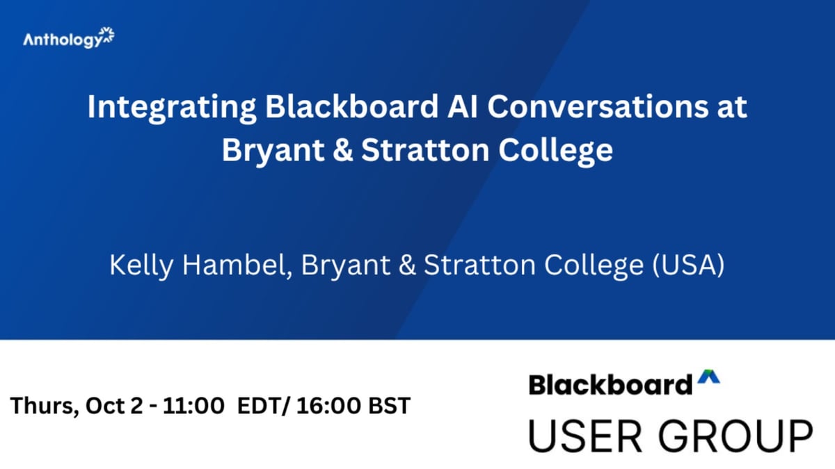 Deck - Integrating Blackboard AI Conversations at Bryant & Stratton College