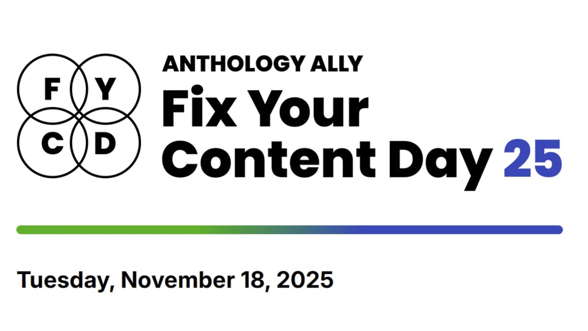 Fix Your Content Day: How a 24-Hour Challenge Sparked a Global Accessibility Movement