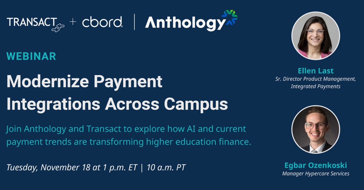 Modernize Payment Integrations Across Campus