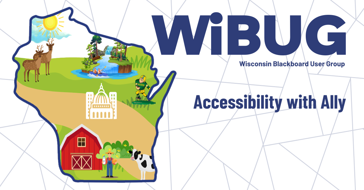 WiBUG - Accessibility with Ally