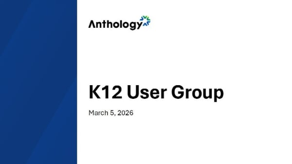 Thumbnail of the file March 5, 2026 K12 User Group.pdf