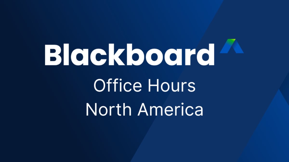 DECK Blackboard Office Hours North America - April 21