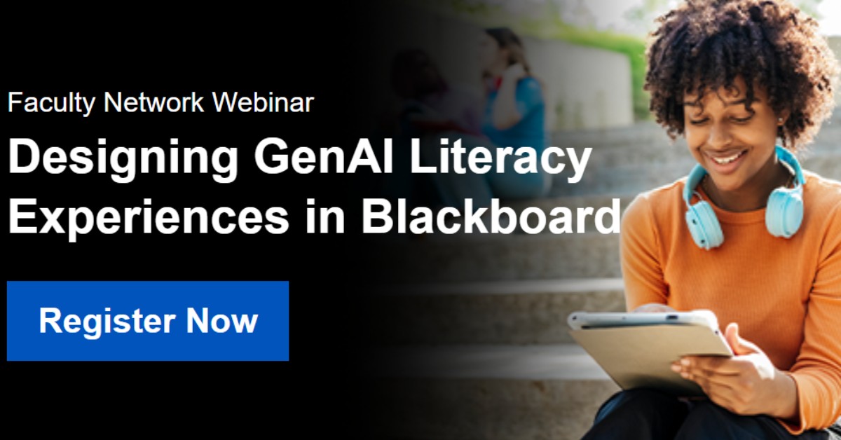 Faculty Network: Designing GenAI Literacy Experiences in Blackboard – Gamified, Flexible, Impactful