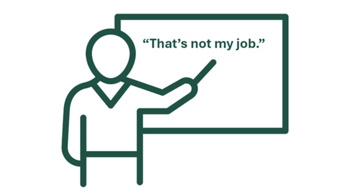 "That's Not My Job"