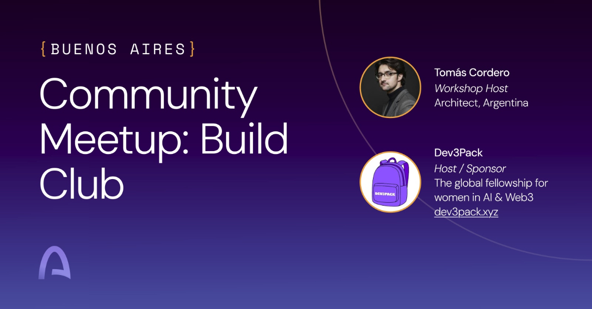 Buenos Aires | Dev3Pack — Robotics Developer Meetup & Machine Economy 101