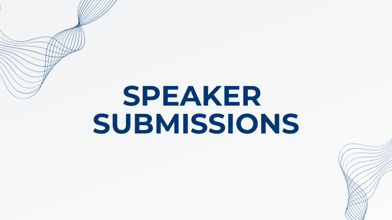 Speaker Submissions