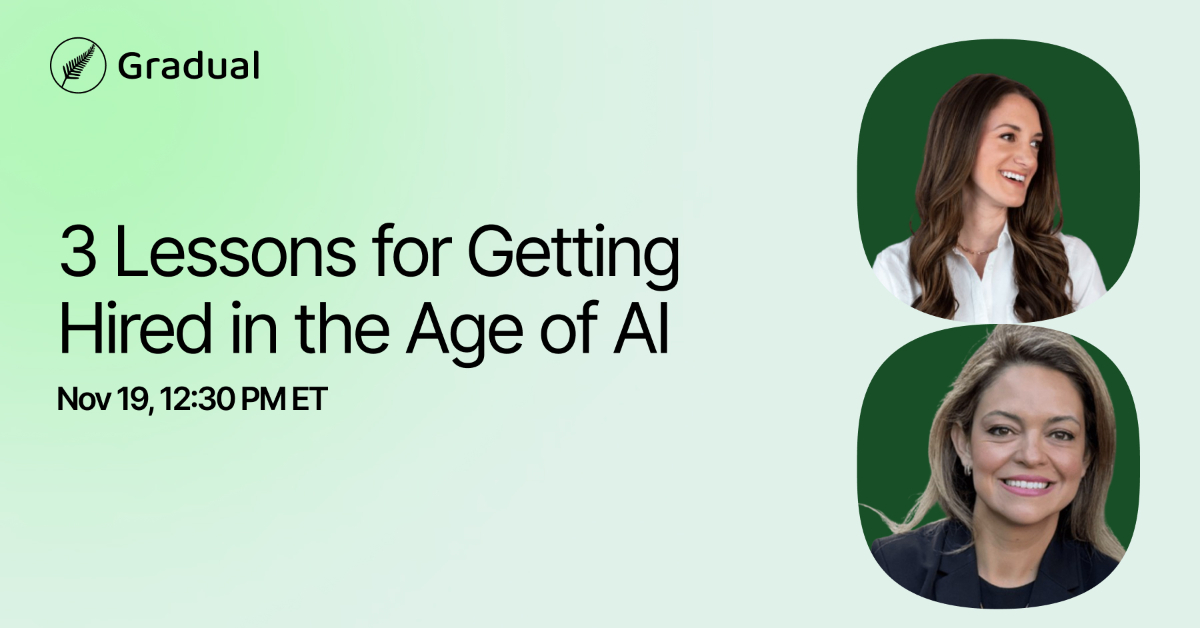3 Lessons for Getting Hired in the Age of AI