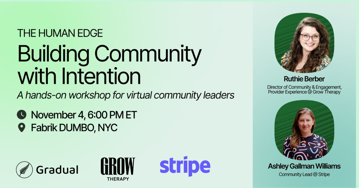 THE HUMAN EDGE - Building Community with Intention