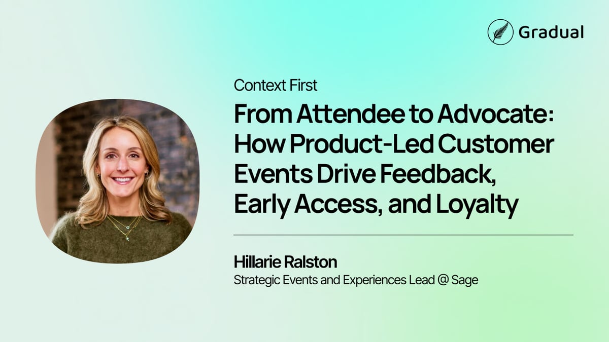 From Attendee to Advocate: How Hillarie Ralston Turns Customers Into Product Co-Creators