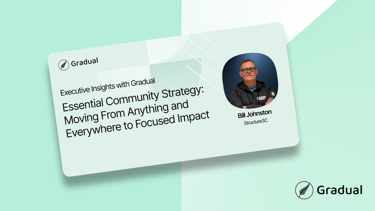 Webinar Recap: From Activity to Impact: Executive Insights with Bill Johnston