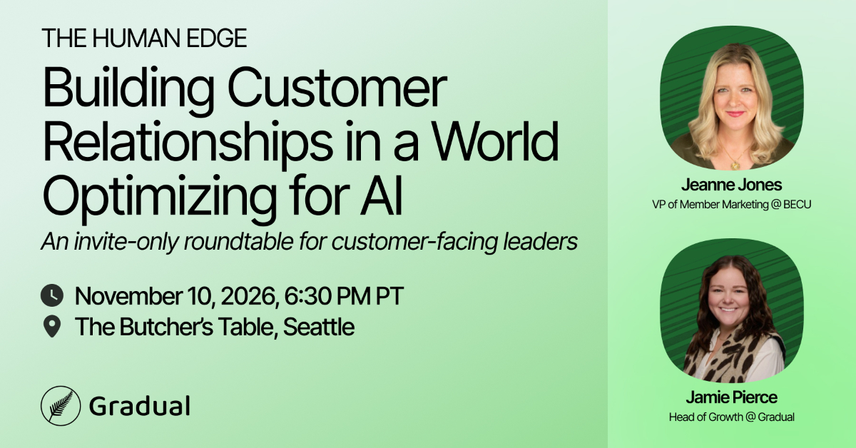 THE HUMAN EDGE — Building Customer Relationships in a World Optimizing for AI