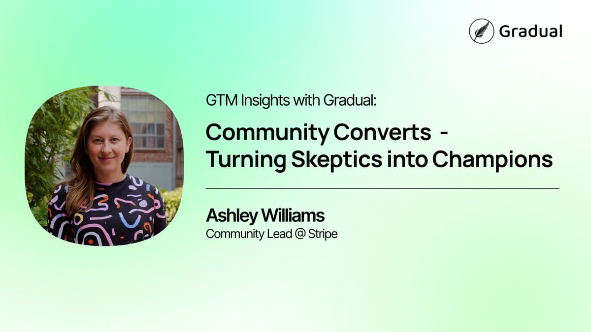 Ashley Williams on Making Community Clearer, Stronger, and More Trusted Internally