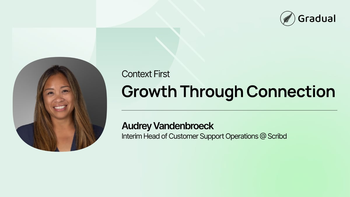 Context First With Audrey Vandenbroeck: Turning Customer Stories Into Shared Context
