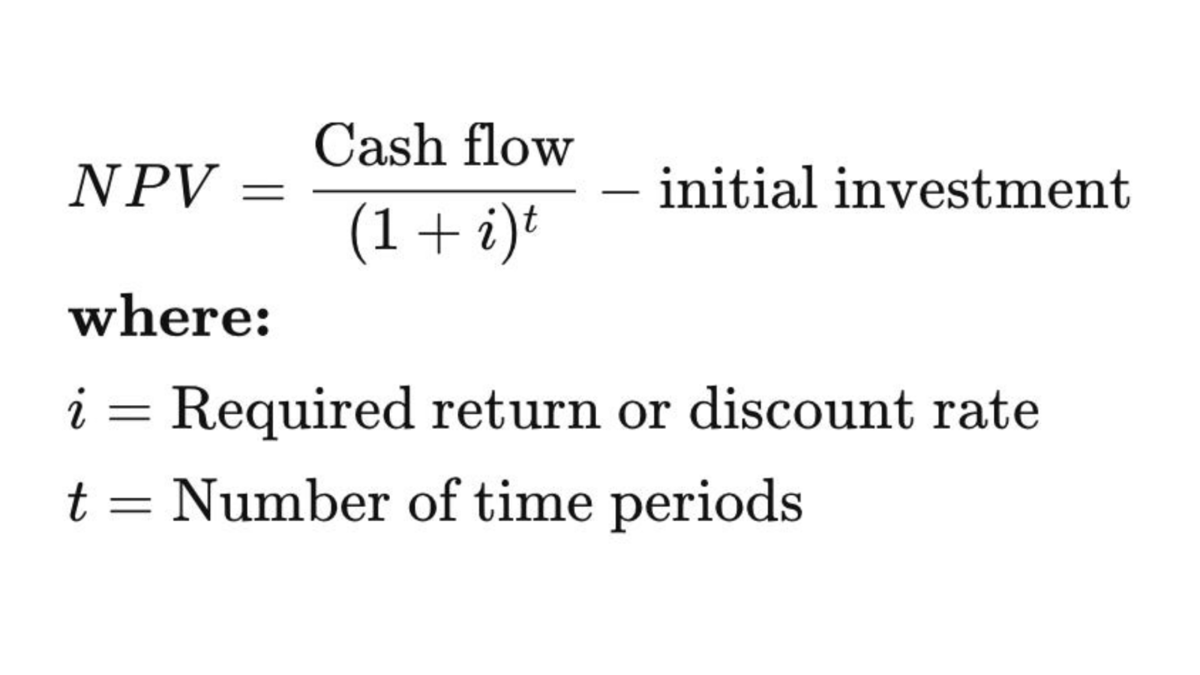 Net Present Value