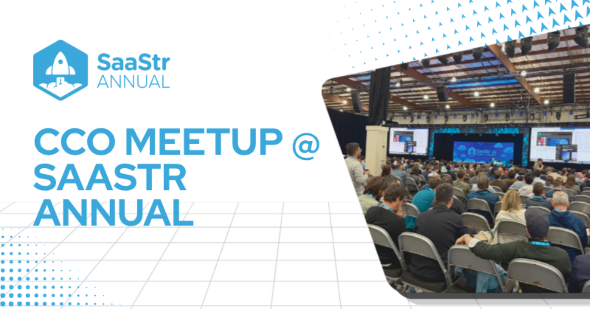 CCO Meetup @ SaaStr Annual