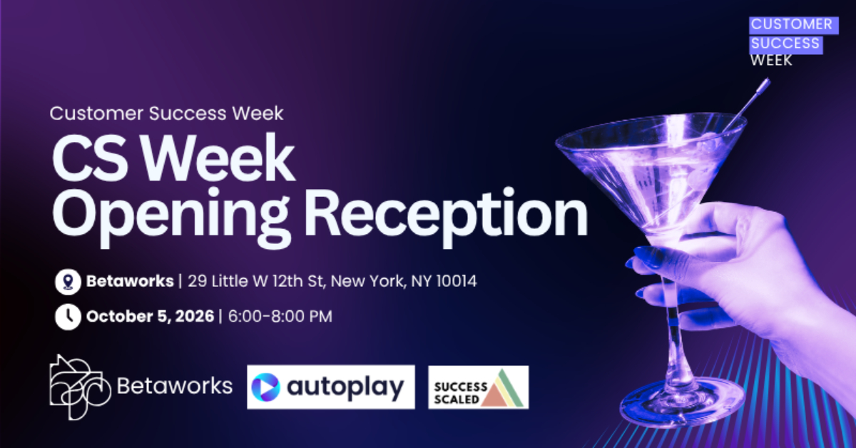 CS Week Opening Reception