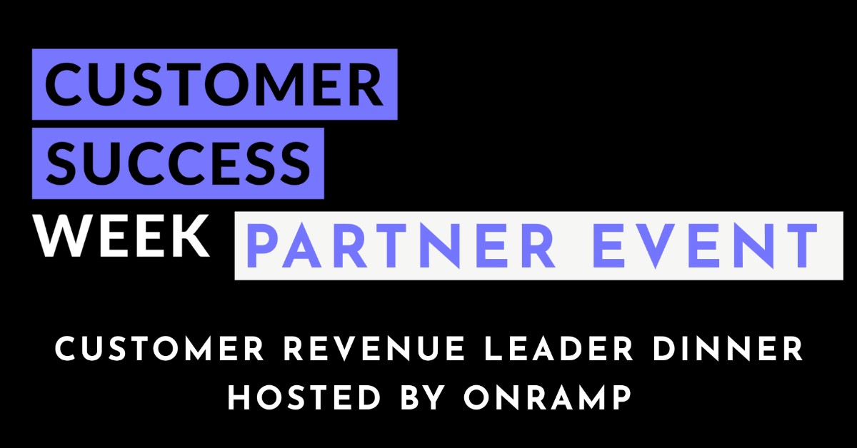 Customer Revenue Leader Dinner