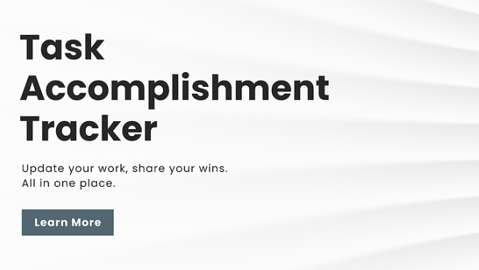 Task Accomplishment Tracker