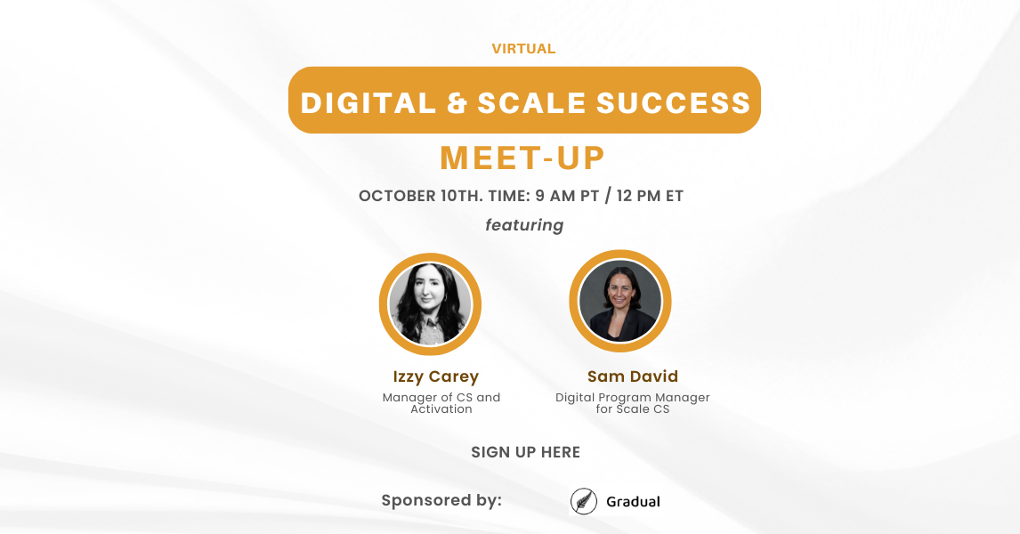 Meet-up: Izzy Carey from Ramp. Topic: Scaling Customer Onboarding