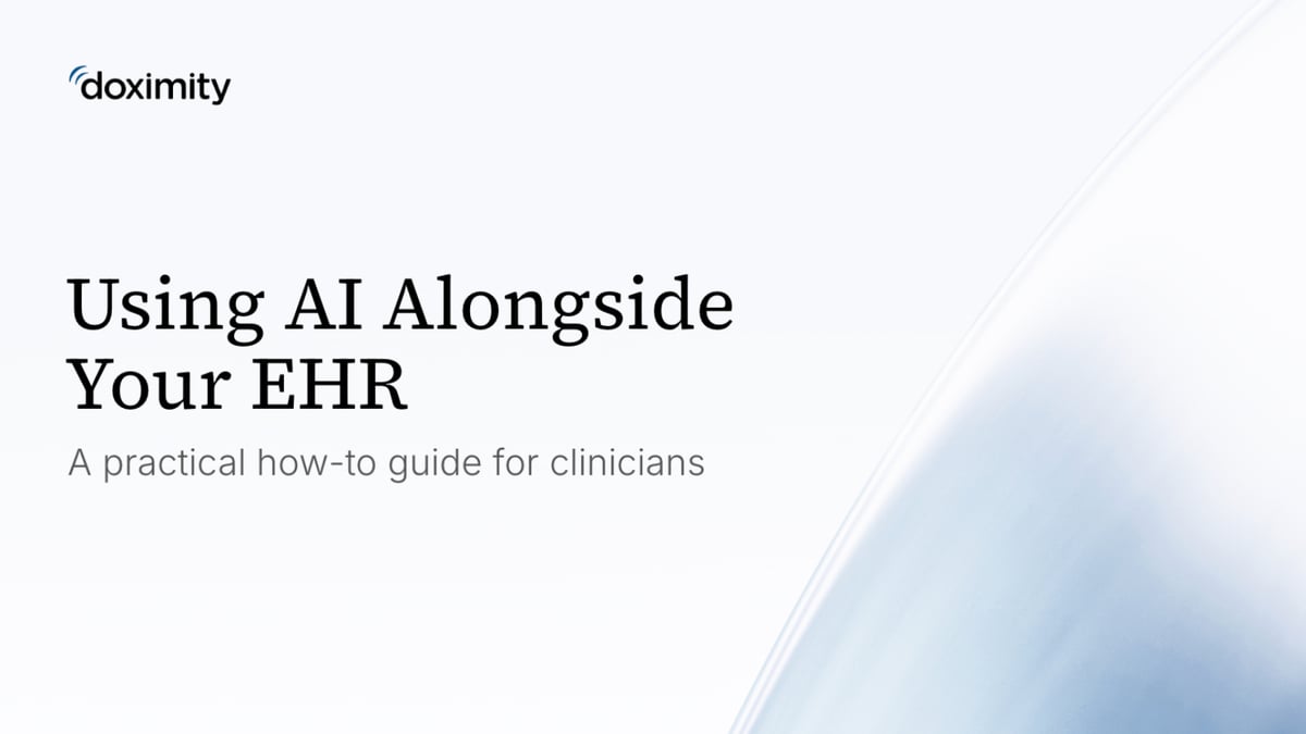 Using AI Alongside Your EHR