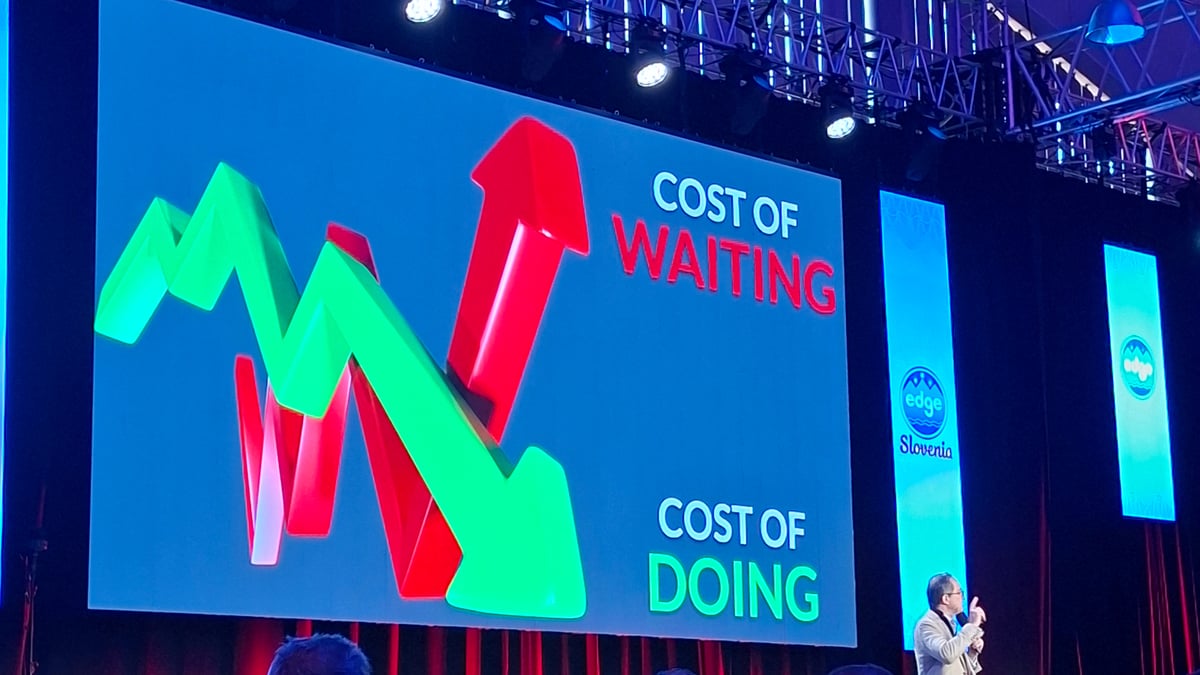 AI Will Take Your Managers. Speed Will Take the Rest. Here's How to Stay Ahead — Peter Hinssen keynote at Edge Slovenia