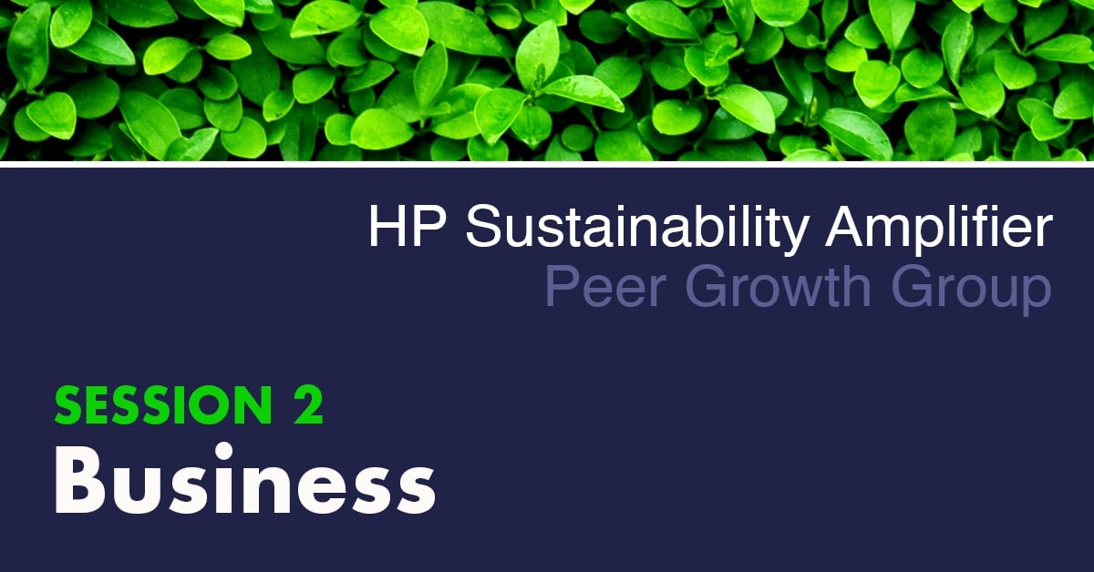 HP Sustainability Amplifier — SESSION 2