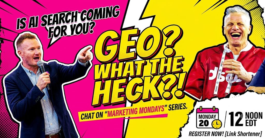 MARKETING MONDAYS: Is GEO is coming for you? A chat with Chris Minn.