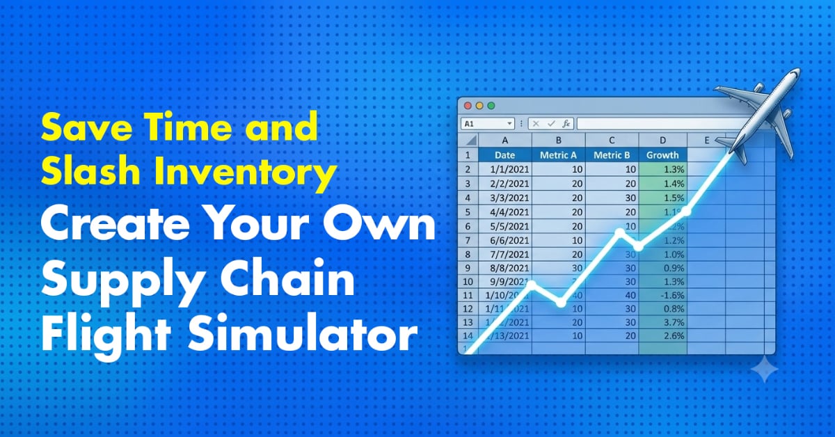 The Supply Chain Flight Simulator