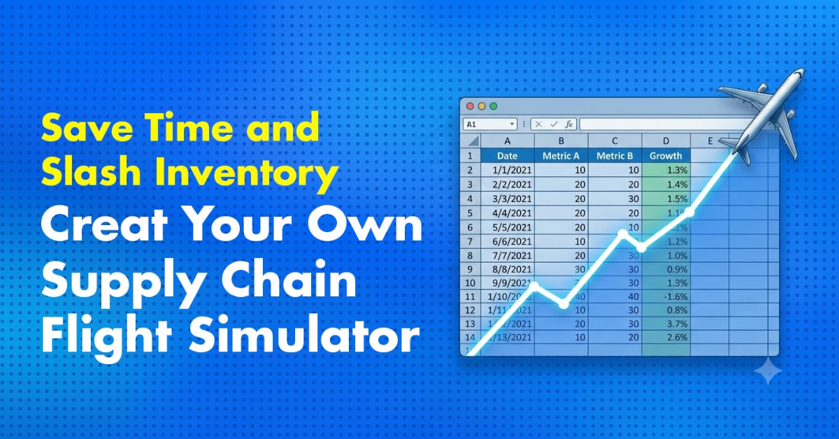 The Supply Chain Flight Simulator