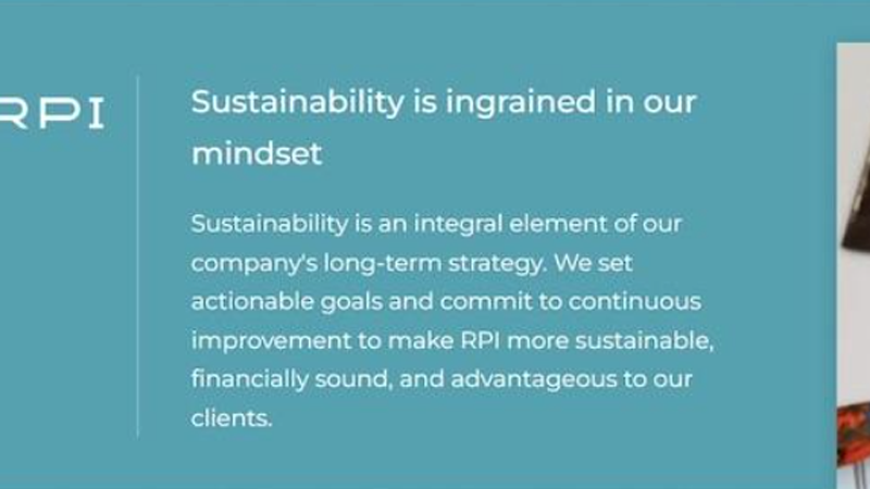 At RPI, Sustainability Is a Commitment