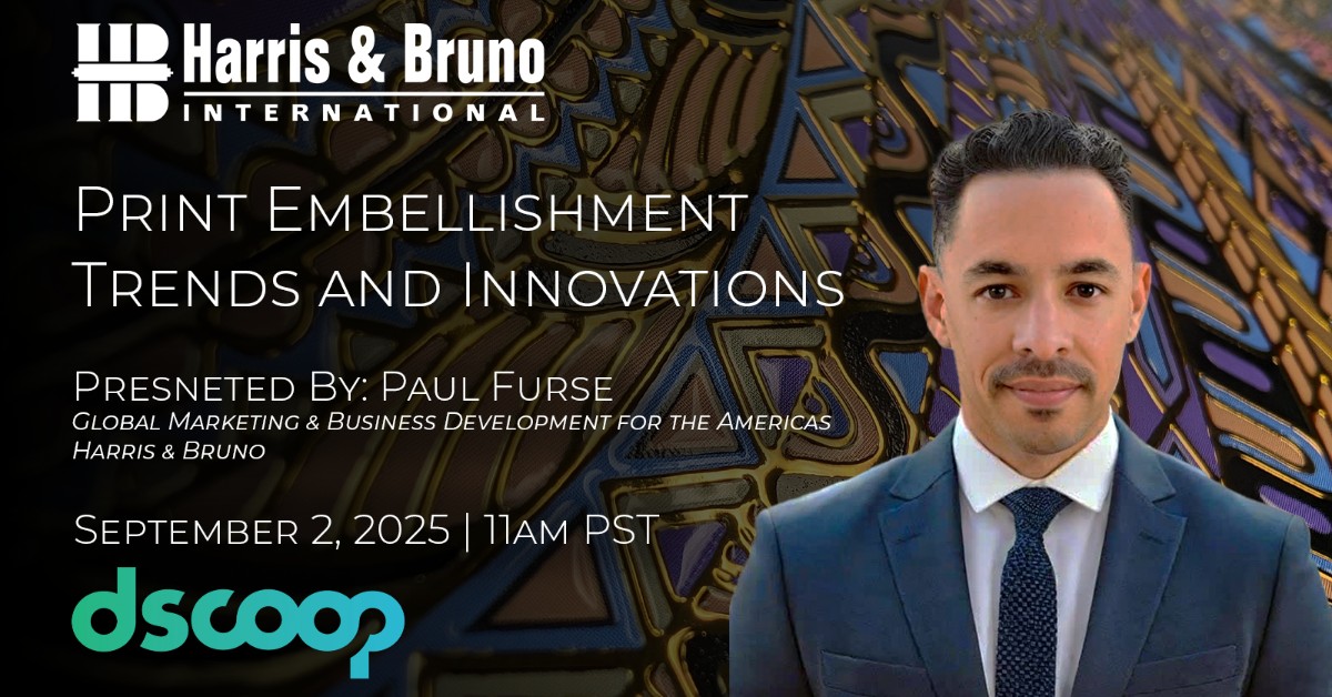 Print Embellishment Trends and Innovations Presented by Paul Furse | Harris & Bruno International