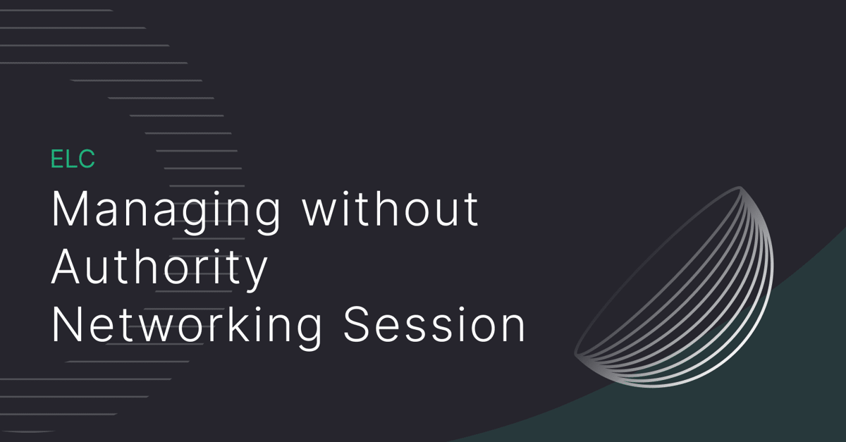 Managing without Authority