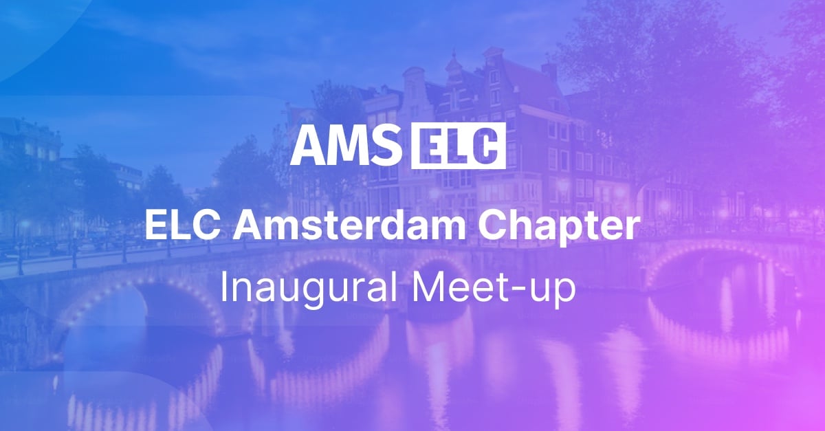 ELC Amsterdam Chapter Inaugural Meetup