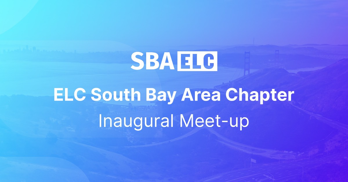 ELC X South Bay Inaugural meetup