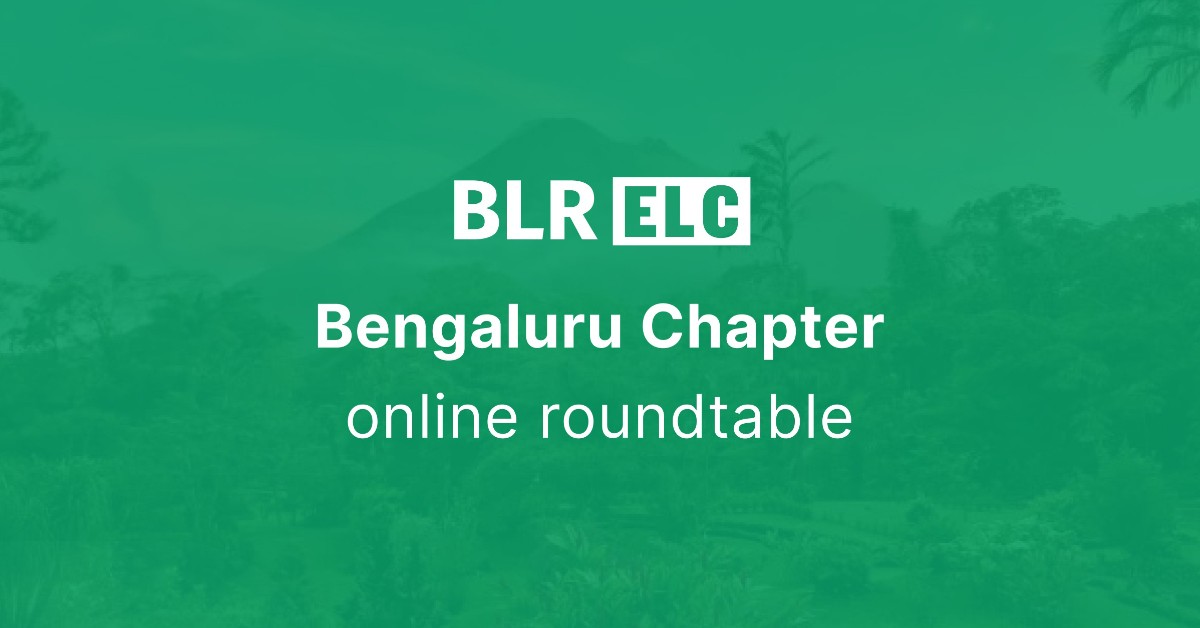 Bengaluru Chapter Online Roundtable