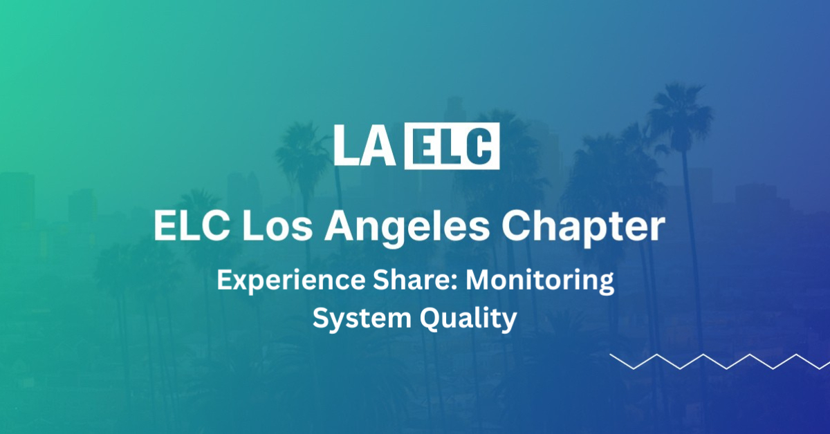 Monitoring System Quality