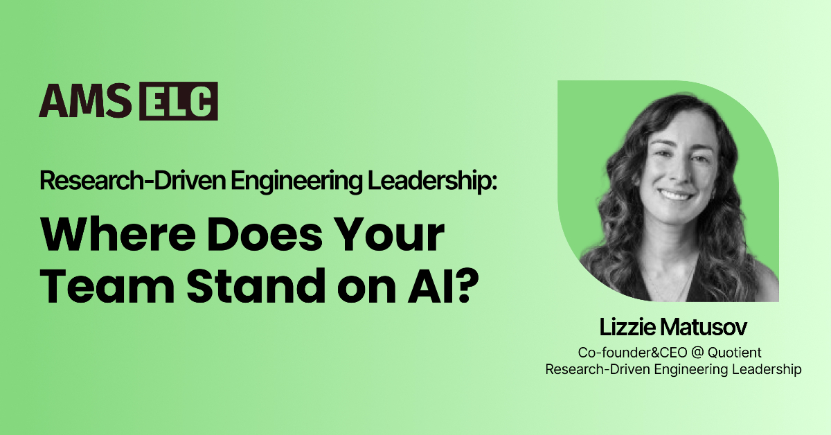 Research-Driven Engineering Leadership: Where Does Your Team Stand on AI?
