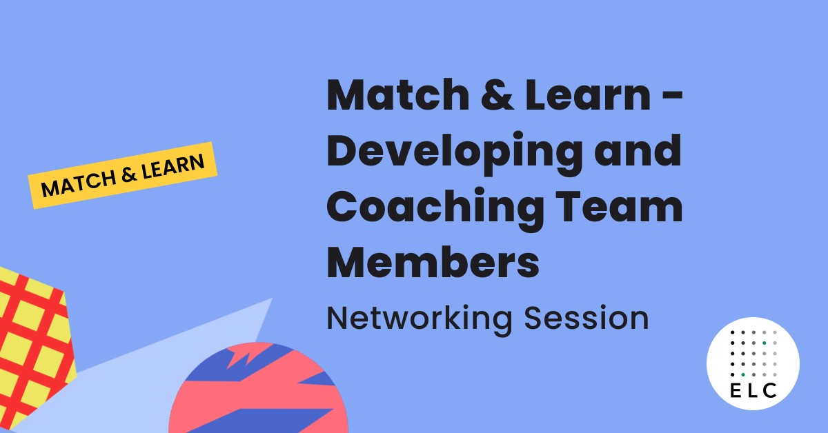 Match & Learn - Developing and Coaching Team Members