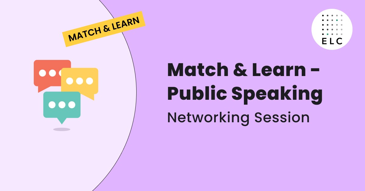 Match & Learn - Public Speaking