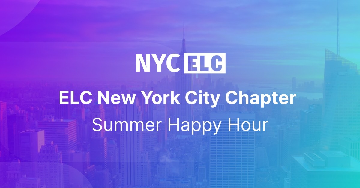 NYC ELC: 2025 Happy hour