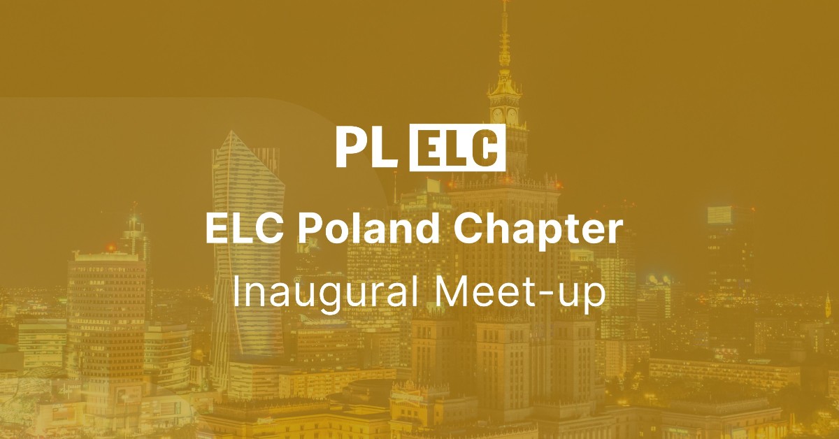 ELC Warsaw Inaugural Meetup