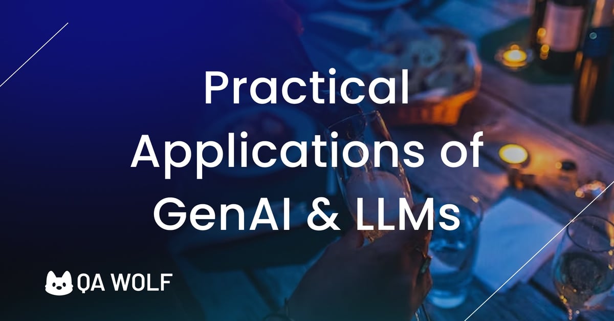 Executive Dinner: Practical Applications of GenAI & LLMs