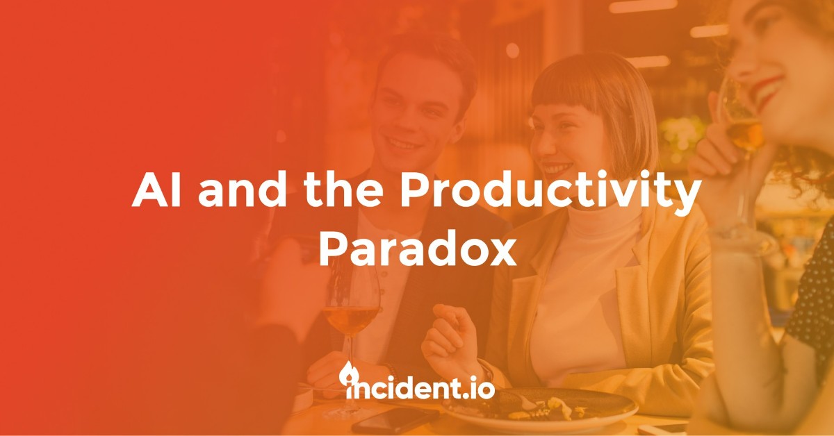[Executive Dinner] AI and the Productivity Paradox