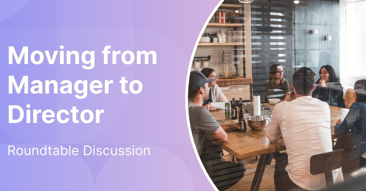 Moving from Manager to Director