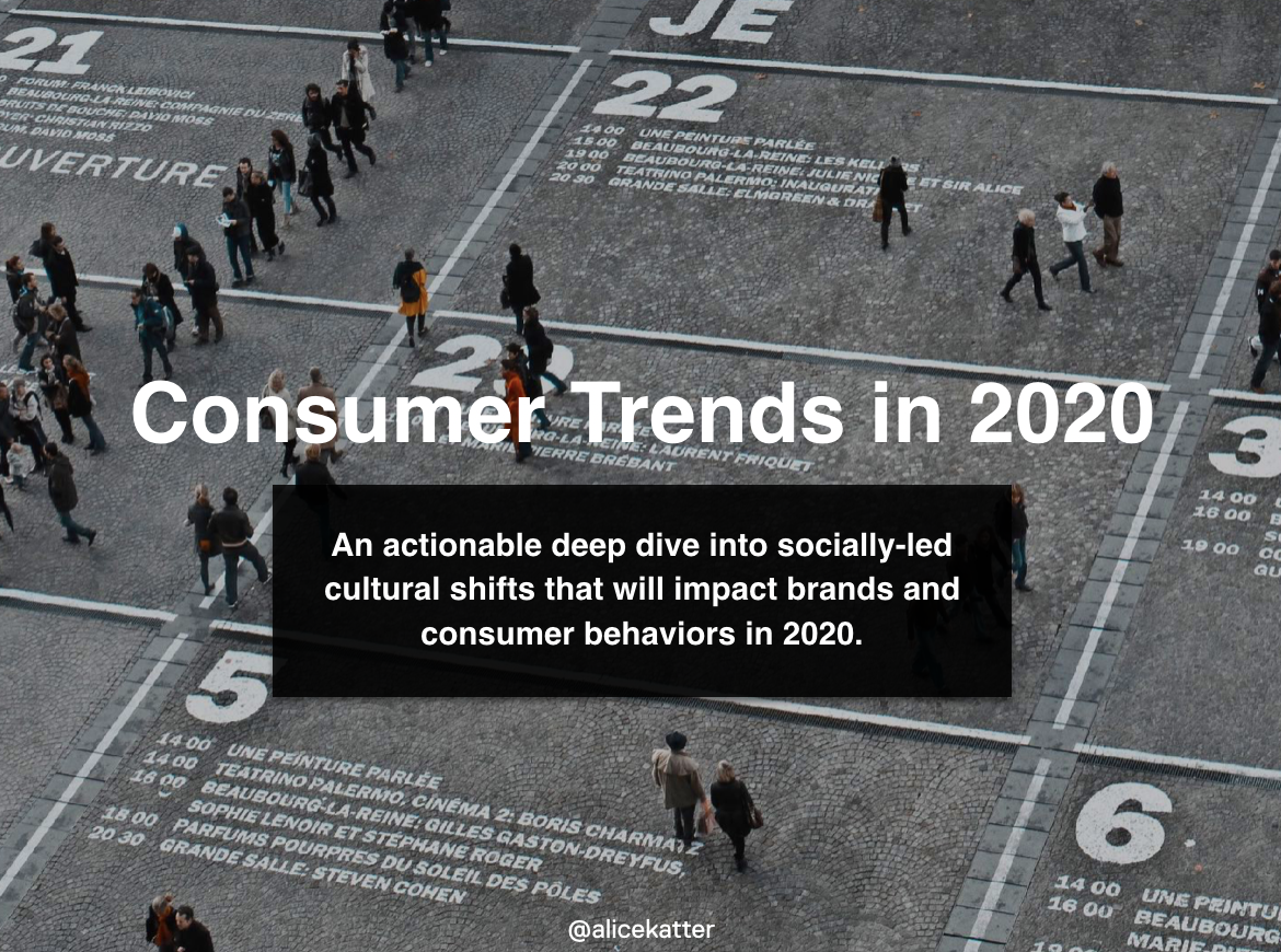 Consumer Behavior Trends Shaping Marketing in 2020