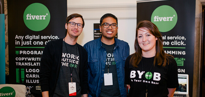 Fiverr goes to London: Startup Grind