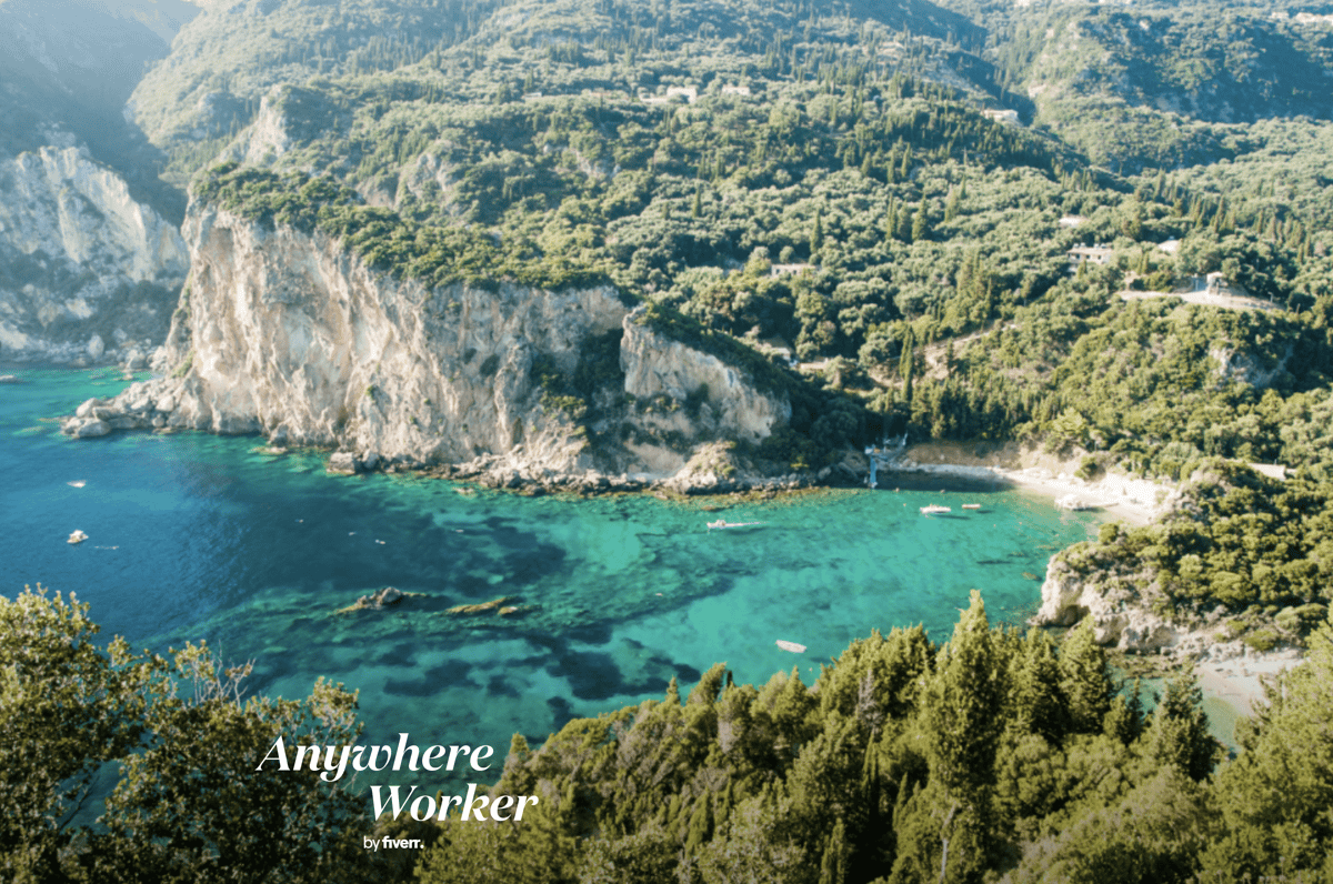 Anywhere Worker Diaries: A Trip to the Enchanting Island of Corfu
