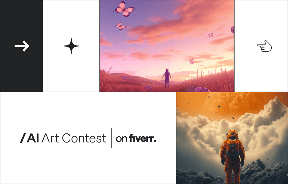Put your skills to the test in Fiverr’s new AI Art Contest